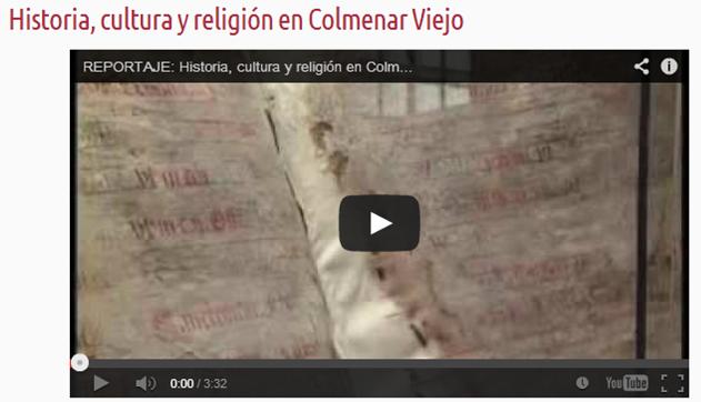 historia cultura religion en Colmenar